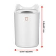 thumbnail image 3 of FFENYAN Cool Mist Humidifier 3L Double Nozzle Humidifier Usb Large Capacity Household Mute Bedroom Office Humidification for Bedroom Room Office Car Living Room and Dining Room, 3 of 4