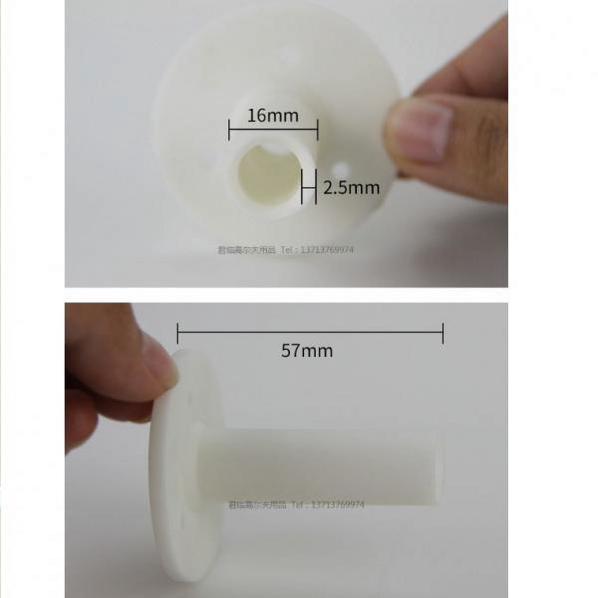 harayaa 3x5 Pieces Rubber Golf Driving Range Practice Tee Holder Tees Divot Tool White 3 Pcs