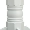 thumbnail image 5 of TMS Hermitage 40" Round Indoor Dining Table, Natural/White, 5 of 7