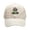 Beige, variant on Womens Cute Cartoon Frog and Mushroom Embroidered Baseball Cap Casual Sunshade Dad Hat for Men and Women