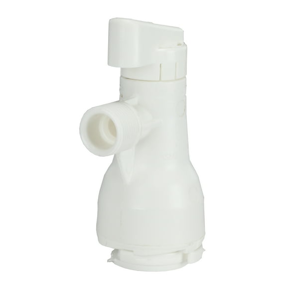 Danco Plastic Push-on Quarter Turn Angle Stop Valve, 0.1 lbs Weight (9DPV-100)