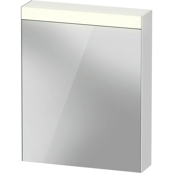 Duravit Lm7840-R Light & Mirror 24" X 29-7/8" Lighted Framed Single Door Medicine Cabinet