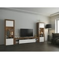 thumbnail image 3 of Milano Set 200-BK-BK Modern Wall Unit Entertainment Center, 3 of 3