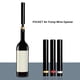 thumbnail image 5 of Wosthever Bomba de aire Abridor de botellas de vino Presión de aire Vacío Tapón de vino tinto Abridor de tapa de cerveza Sacacorchos Corchos Herramienta Cocina y Comedor oro, 5 of 6