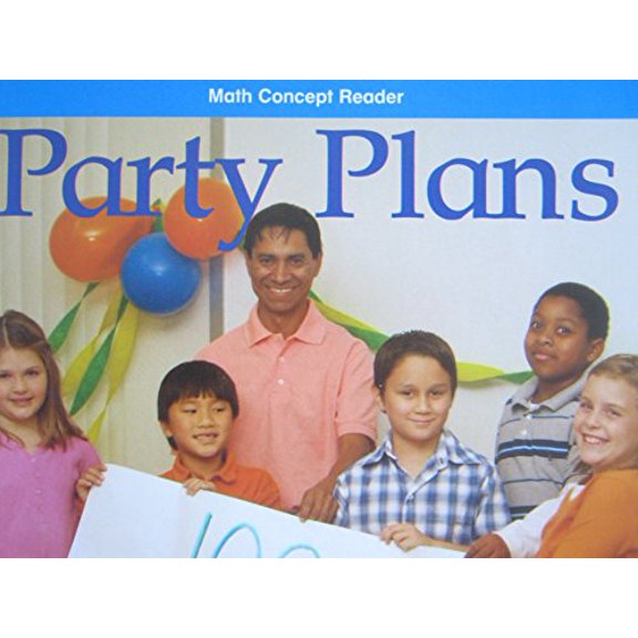 Pre-Owned Party Plans, On-level Reader Grade 2: Harcourt School Publishers Math (Hsp Math 09), 9780153602290, 0153602295, Paperback, 1 edition