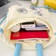 thumbnail image 2 of Bolso Vagabundo Mochila estética para mujer, mochila suave Kawaii, mochila con estampado de letras para cachorros, Bolso diaria para niñas, 2 of 8
