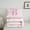 Pink White B, variant on jejeloiu Personalized Letter D Queen Comforter Set,Monogrammed Theme Bedding Sets,Ribbon Bow Knot Bedding Comforter Set,Bedroom Decor Ultra Soft Reversible,3-Piece