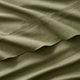 thumbnail image 5 of (2 pack) Better Homes & Gardens 4-Piece Dark Cilantro Green Adult Jersey Sheet Set, King, 5 of 8