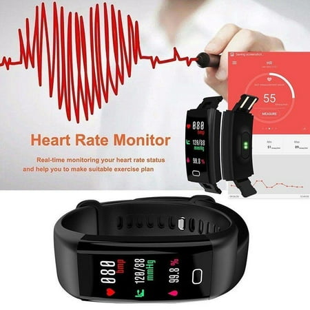 Waterproof Smart Watch with Blood Pressure, Oxygen Kuwait Ubuy