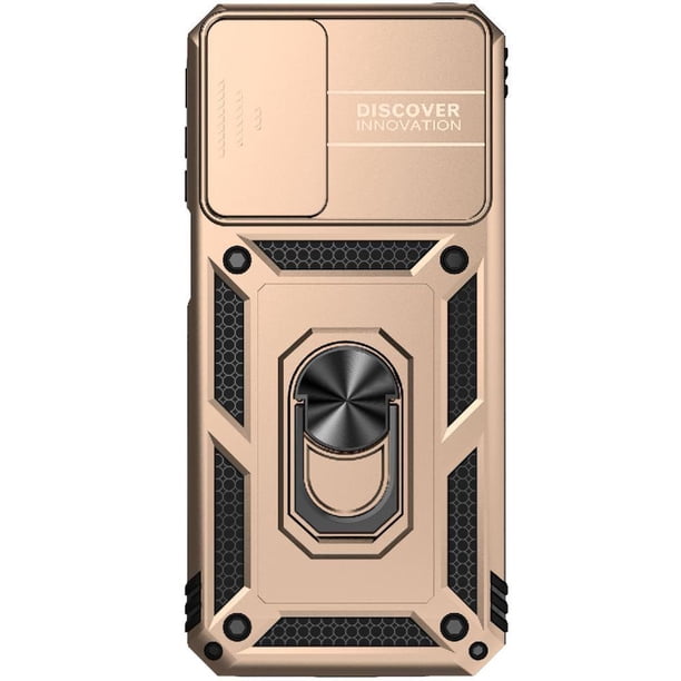 Estuche GANGXUN para Motorola Moto G31, soporte giratorio 360°, estilo mecánico y magnético