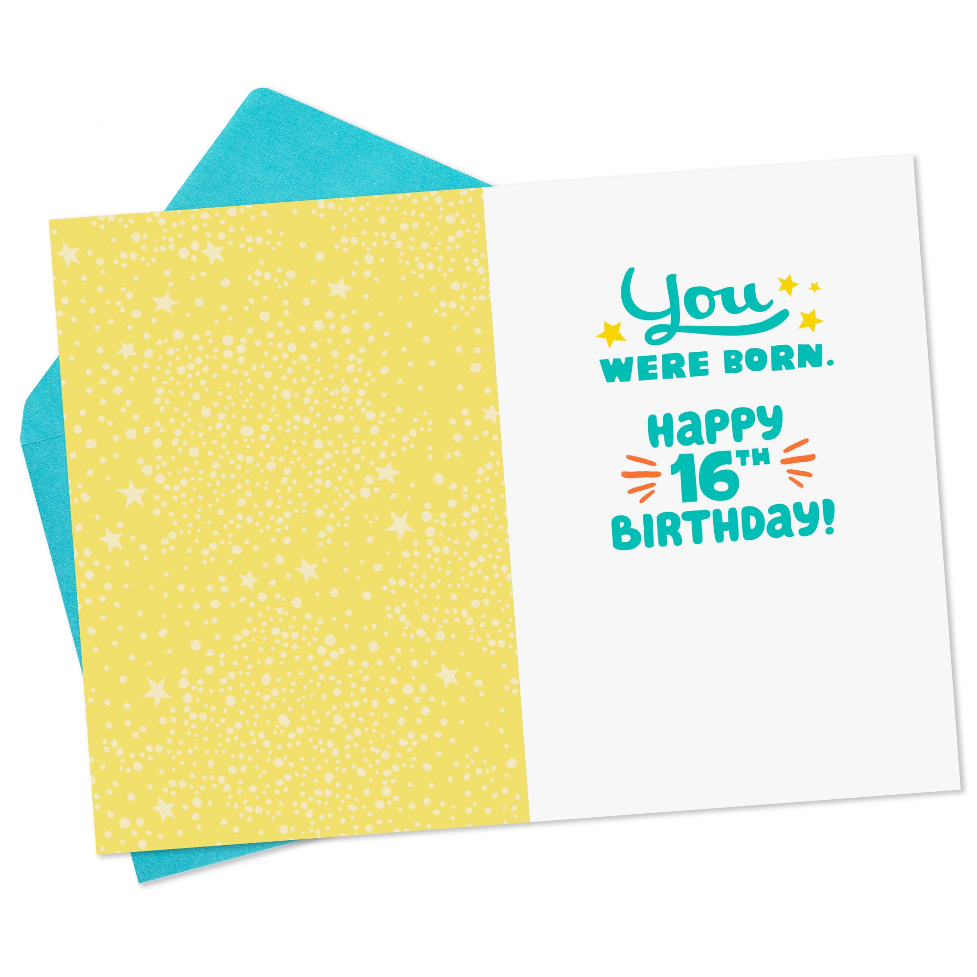 Hallmark 16th Birthday Card (Special Day When You Were Born)