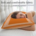 thumbnail image 5 of Burnt Orange Geometric Small Pillow Covers, Country Greece Key Art Soft Breathable Throw Pillow Cases with Invisible Zipper, Decorative Pillowcase Pillows Protectors for Sofa Bed Chair 12"x20", 5 of 9