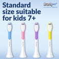 thumbnail image 2 of Cabezales de cepillo de dientes de repuesto Brushmo Kids Sonicare HX6042, 2 of 6
