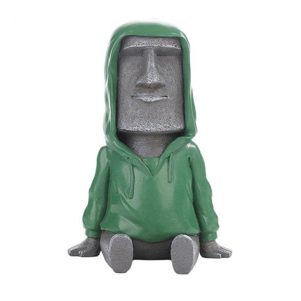 Estatua de , estilo retro masivo, accesorios, Gris f Sunnimix Estatua de cabeza