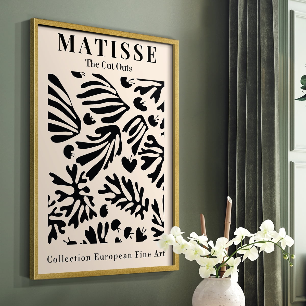 Matisse XCVI Framed Print - Solid Wood