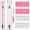 White+Pink (2 pen & 32 wax), variant on ZYNERY 21 Pcs Diamond Painting Pens Kit, 1 Pcs Refillable Wax Pen with 20 Pcs Wax, Rotating Glue Point Drill Pen for Nail Art, Diamond Art Accessories and Tools, Quickly Pick up Beads Gems (Pink)