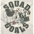 thumbnail image 2 of Popeye Characters Squad Goals Retro Crewneck T Shirts Boy Girl Teen Brisco Brands XS, 2 of 6