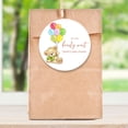 thumbnail image 4 of Pegatina de oso personalizada para Baby Shower, etiqueta de bautismo de cumpleaños para niña y niño, temática de oso personalizada, género Neutral, 4 of 4