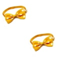 thumbnail image 4 of Collares para Perros Greeniant Pajaritas Decoraciones Cachorro Año Nuevo Punto Amarillo Blanco, 4 of 6