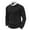 Black, variant on Men Round Neck Knitted Sweater Slim Fit Long Sleeve Floral Pattern T Shirt Men's Loose Fit Shirts