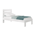 thumbnail image 2 of Plank+Beam Farmhouse Twin Bed Frame with Plank Headboard, Solid Wood Platform Bed, 2 of 6