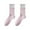 Pink, variant on Quarter Socks for Women Ladies Short Thin Breathable Soft Comfortable Summer Sock for Gifts Gray