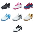 thumbnail image 3 of EQW Youth Baseball Cleats, Rubber Molded Lace Up Softball Shoes for Boys Girls, 3 of 8