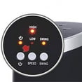 thumbnail image 2 of Optimus Indoor 12 Inch Desk 2 Speed Personal Oscillating Tower Fan, Black, 2 of 5