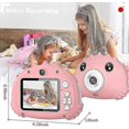thumbnail image 2 of Kids Camera. Digital Camera For Kids With 2.4 Inch Large Screen 1080p Hd 20mp Kids Video Camera With 32gb Sd Card. Usb Rechargeable Selfie Childrens C, 2 of 5