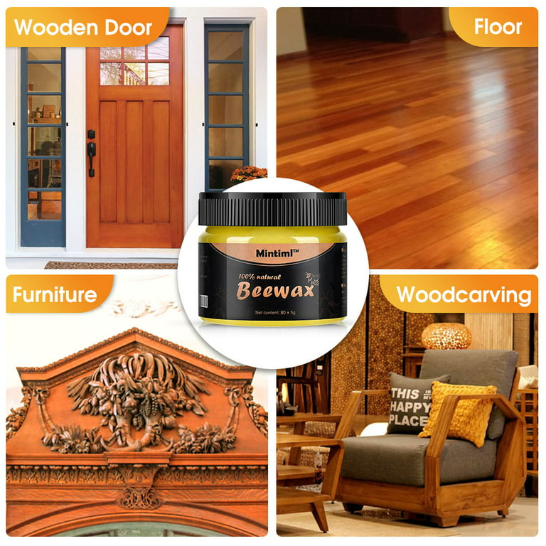 Wood Polish Natural Traditional Beeswax Polish For Wood Doors Tables Chairs  Cabinets Restorer For Hardwood Floor Real Wood - AliExpress