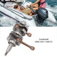 thumbnail image 3 of Conjunto De Cigüeñal, aleación De Metal Inoxidable Resistente A La Corrosión Marina 63V 11400 01 Cigüeñal Premium Para Motor Fueraborda De 2 Tiempos 9.9HP 15HP, 3 of 7