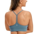 thumbnail image 1 of Sostén CRZ YOGA Butterluxe sin varillas con relleno y espalda en Y azul M, 1 of 5