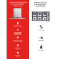 thumbnail image 4 of Combo DISA HOME Parrilla a Gas 6 Quemadores Acero Inox Y Campana Extractora de Pared Acero Inox 60 c Disa Home 02-02-0-120-1, 4 of 7