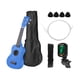 thumbnail image 3 of "Ukulele soprano acústico de 21 pulgadas en azul, con estuche, correa, cuerdas y afinador - ¡Perfecto para principiantes!", 3 of 6