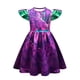 thumbnail image 5 of Nuevo disfraz de Mal de Descendants 3 para niñas, disfraz de Evie para cosplay, disfraz de fantasía para niños, ropa de Halloween, peluca, vestido elegante para fiesta de cumpleaños, 5 of 5