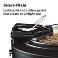 CrockPot 6 Quart Thermoshield Slow Cooker with Easy Carry Handles