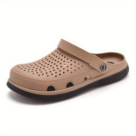 

Men s Lightweight Comfy Clogs Out Non-slip Sandals Summer Lightweight Sandals Summer Anti-Slip Beach Shoes