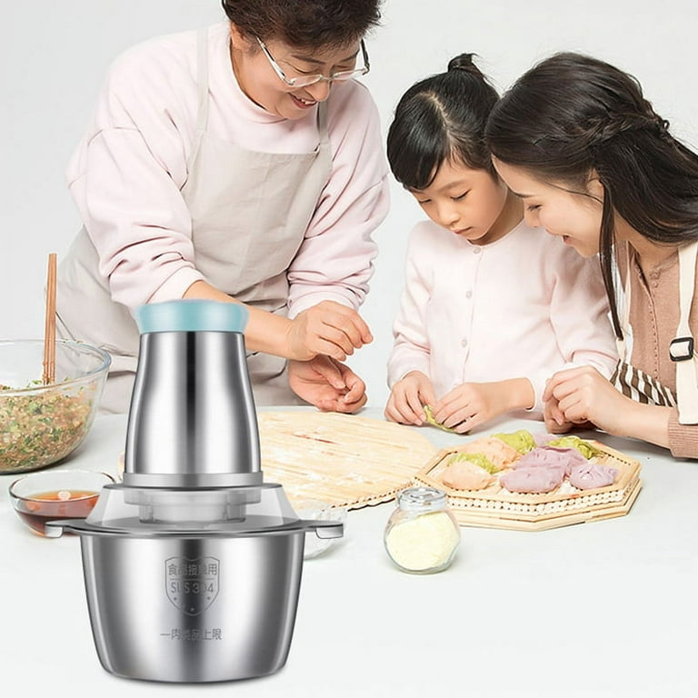 3LTR ELECTRIC FOOD PROCESSOR STAINLESS STEEL ONION CUTTER MULTI