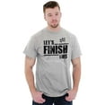 thumbnail image 4 of Let's Finish This Racing Cars Sports Plus Size Crewneck Graphic Tee Shirt Brisco Brands 3X, 4 of 5