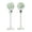 B002- Green, variant on Pedestal Fan with Remote, Adjustable Height, Usb Powered, 10 in Blade, Mint Green, Oscillating Floor Fan, Bedroom Cooling Fan, 1 Pc