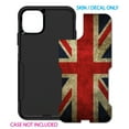 thumbnail image 2 of DistinctInk Custom SKIN / DECAL compatible with OtterBox Commuter for iPhone 11 Pro (5.8" Screen) - Red White Blue British Flag Old - Show Your Love of the UK, 2 of 5