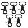 thumbnail image 5 of FOLOYORI 5Pcs Metal Trigger Hook Swivel Clasps Clip Zinc Alloy Oxide Coating 360 Degree Rotation Fabric Accessories, 5 of 8