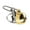 gold, variant on Retro Bicycles Bells Adjustable Clear Loud Sound Coppers Mountain Bike Handlebar Rings Horn Safety Cycling Warning Alarm