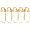 thumbnail image 4 of Miangastore 5Pcs Metal Brooches Pin DIY Metal Pins Clothes Pin Metal Brooch Pin for Jewelry Making, 4 of 8