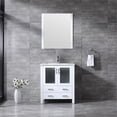 thumbnail image 2 of Lexora Home Volez 30" Single Vanity in White, 2 of 8