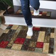 thumbnail image 3 of Ottomanson Ottohome Collection Non-Slip Rubberback Boxes Design Indoor Rug, 3 of 5