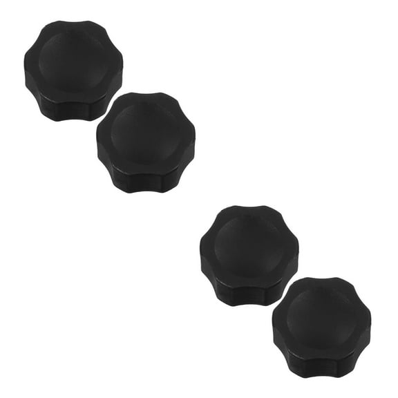 Worgeous 4 pcs  Heavy Duty Umbrella Base Water Plug Rain And Sun Cover Base For Water Filled Umbrella Base Weight Bag Garden And Patio Use Black 3.5cm