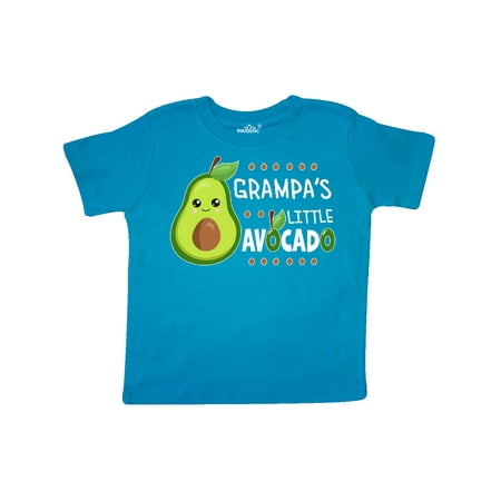 

Inktastic Grampa s Little Avocado with Cute Baby Avocado Gift Toddler Boy or Toddler Girl T-Shirt