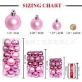 thumbnail image 3 of Amazon superventas 4cm34 conjunto de bolas de Navidad adornos de Navidad árbol de Navidad decoración bola en forma de bola, 3 of 6