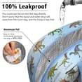 thumbnail image 5 of Womens Colorful Dinosaurs Names Labels Pattern Lunch Box for Work,Insulated Lunch Bag for Women,Loncheras Para Mujer,Leakproof Adult Lunch Bag for Work,Beach,Travel,Picnic,Camping, 5 of 7